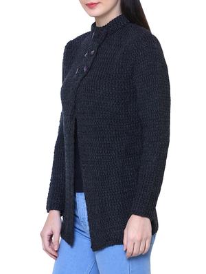 grey woolen cardigan - 14544387 - Standard Image - 2