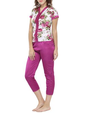 pink satin nightwear set - 14544700 - Standard Image - 2