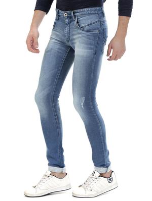 blue denim washed jeans - 14545678 - Standard Image - 2