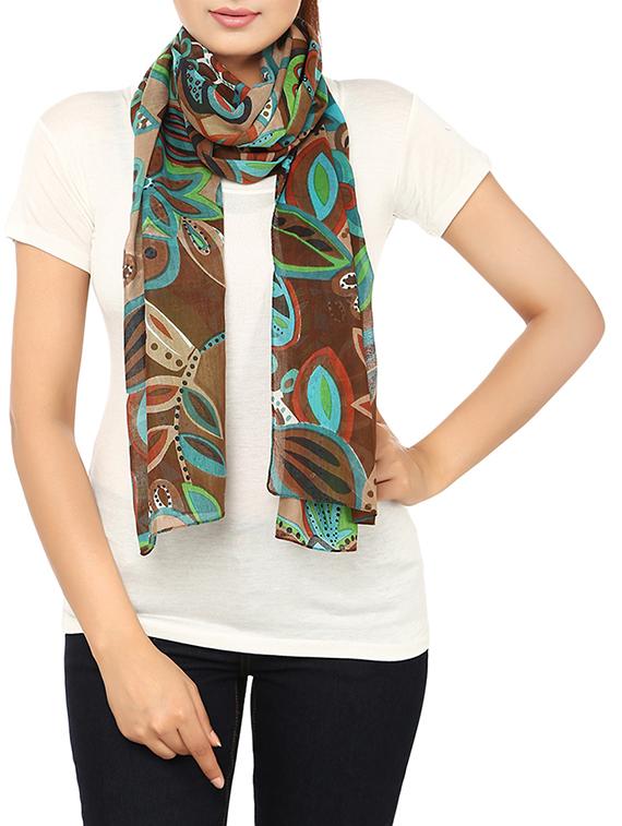 multi cotton scarf - 14547355 - Zoom Image - 2