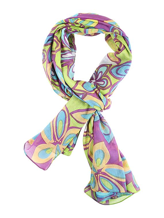 multi cotton scarf - 14547365 - Zoom Image - 5