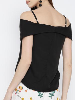 solid black layered top - 14547775 - Standard Image - 2