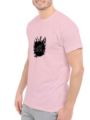 pink cotton chest print tshirt - 14547889 - Standard Image - 2