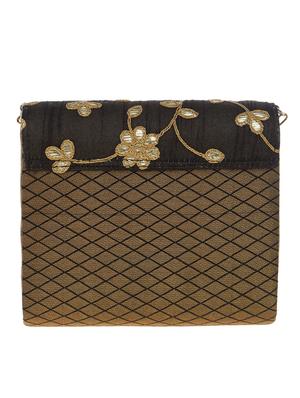 black silk clutch - 14553262 - Standard Image - 2