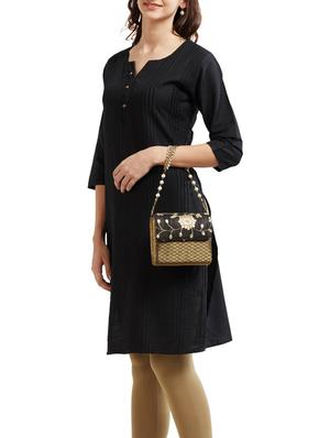 black silk clutch - 14553262 - Standard Image - 5