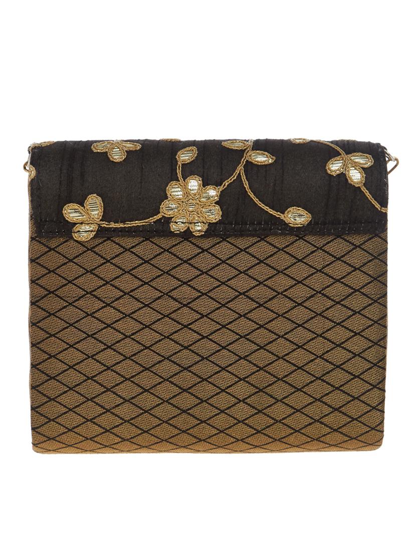 black silk clutch - 14553262 - Zoom Image - 2