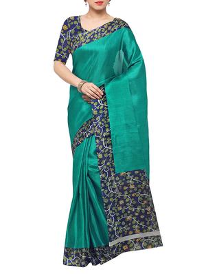 multi colored tussar silk combo saree with blouse - 14553745 - Standard Image - 5