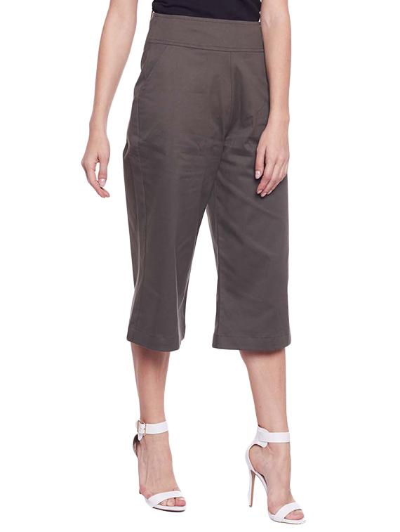grey culottes capri - 14559122 - Zoom Image - 2