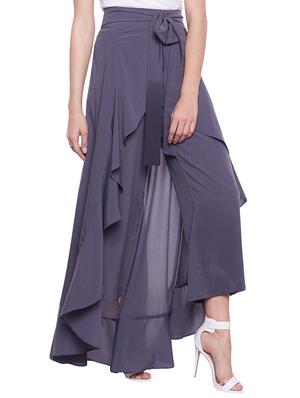 grey ruffled palazzo - 14559325 - Standard Image - 2