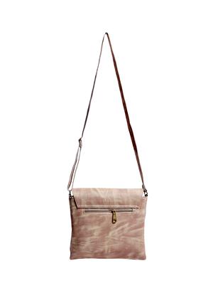 beige leatherette regular sling bag - 14559950 - Standard Image - 2