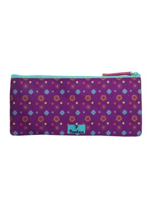 purple canvas regular pouch - 14561414 - Standard Image - 2
