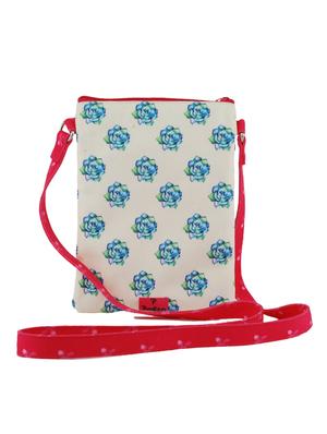 white canvas regular sling bag - 14561927 - Standard Image - 2