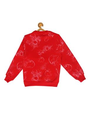 red wool sweatshirt - 14573334 - Standard Image - 2