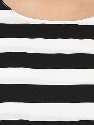 criss-cross back striped dress - 14576332 - Standard Image - 5