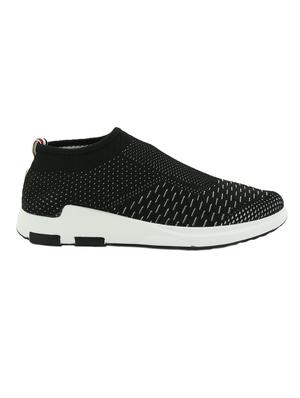 black Fabric slip on sport shoe - 14582236 - Standard Image - 2