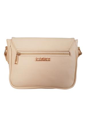 beige leatherette regular sling bag - 14585447 - Standard Image - 2