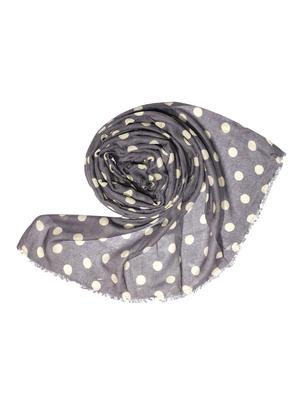 grey polka dotted stole - 14586580 - Standard Image - 2