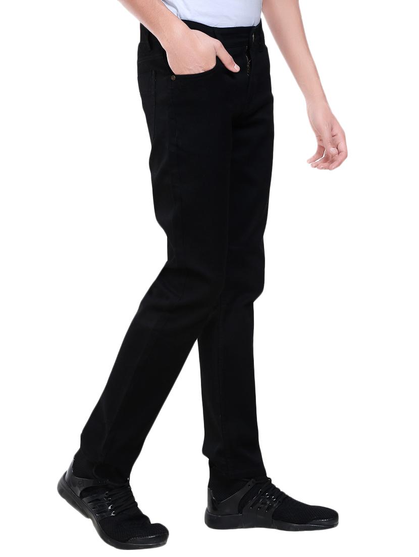 black denim plain jeans - 14588107 - Zoom Image - 2