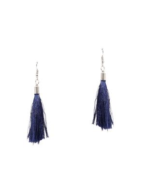 silver metal tassel necklace - 14590328 - Standard Image - 2