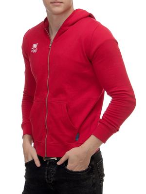 red cotton sweatshirt - 14590736 - Standard Image - 2