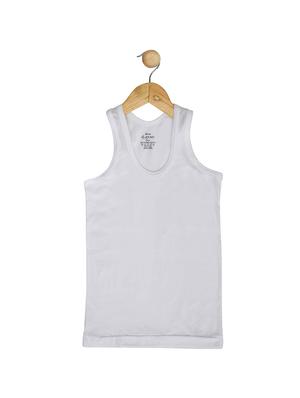 white cotton vest - 14593847 - Standard Image - 5