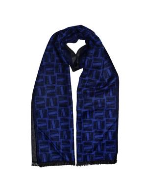 blue viscose muffler - 14594295 - Standard Image - 2
