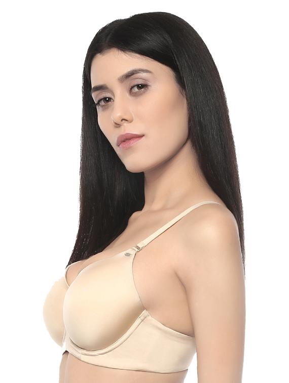 detachable strap solid t-shirt bra - 14595771 - Zoom Image - 2