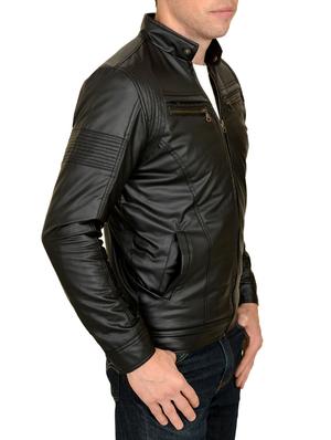 black leather biker jacket - 14598702 - Standard Image - 2
