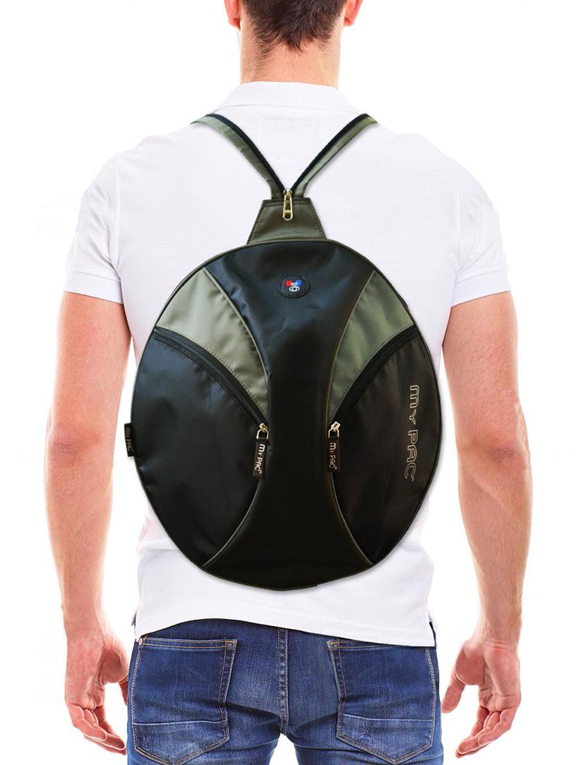 black polyester backpack - 14601136 - Zoom Image - 5
