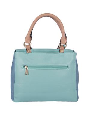 blue leatherette handbag - 14605618 - Standard Image - 2