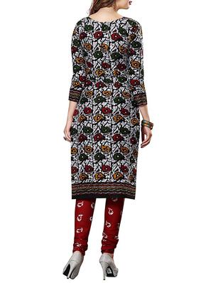 multi colored printed unstiched churidaar suits - 14606263 - Standard Image - 2