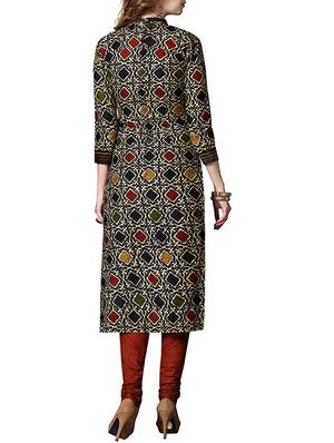 multi colored printed unstitched churidaar suit - 14606268 - Standard Image - 2