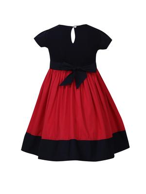 red cotton frock - 14606625 - Standard Image - 2