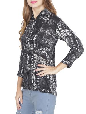 multicolored printed shirt - 14615772 - Standard Image - 2