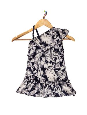 blue polyester frock - 14619946 - Standard Image - 2
