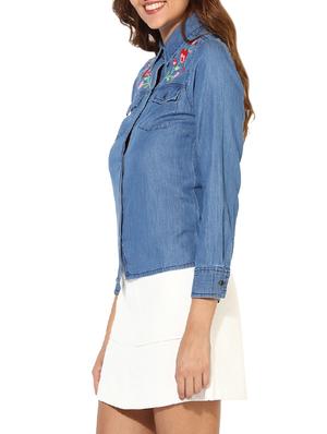 blue denim shirt - 14620197 - Standard Image - 2