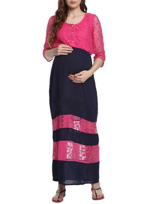 Multicolored maternity wear dress - 14633625 - Standard Image - 2