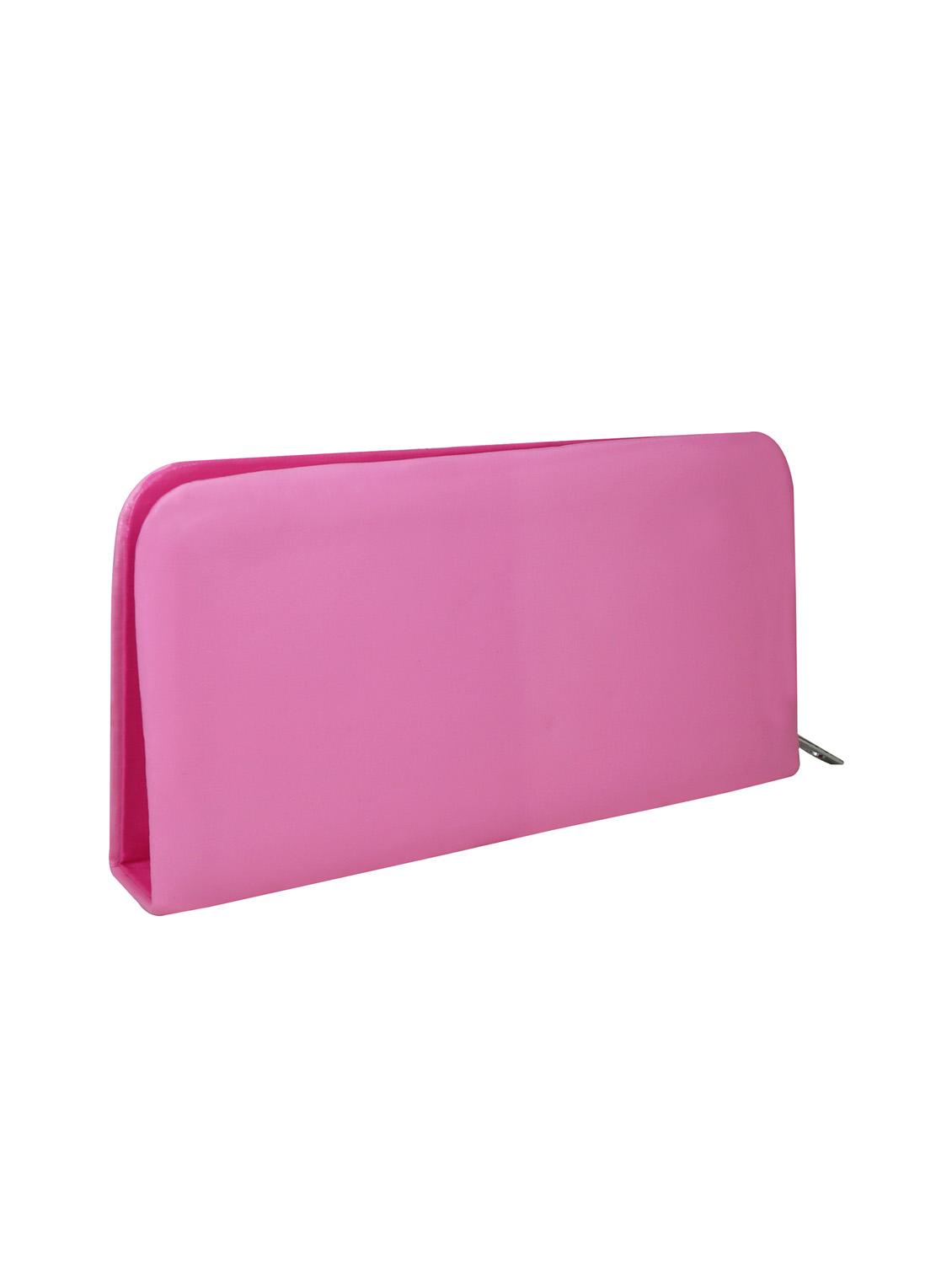 pink leatherette regular clutch - 14640709 - Zoom Image - 2