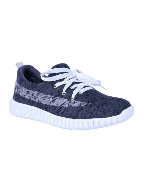 grey mesh lace up sport shoe - 14641212 - Very Small Image - 1