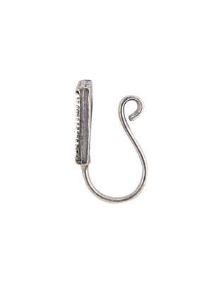 silver metal nose pin - 14648689 - Standard Image - 2