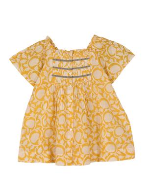 yellow cotton top - 14649677 - Standard Image - 2