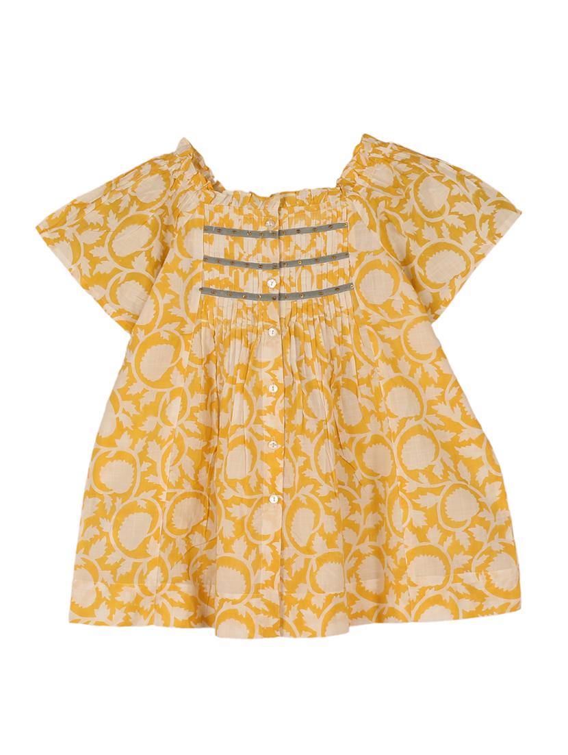 yellow cotton top - 14649677 - Zoom Image - 2