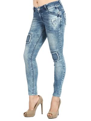 blue denim jeans - 14653576 - Standard Image - 2