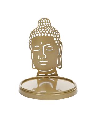 Buddha T- Light Candle Holder Gold - 14656152 - Standard Image - 2