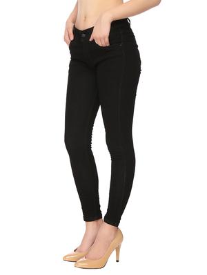 solid black denim jeans - 14661909 - Standard Image - 2