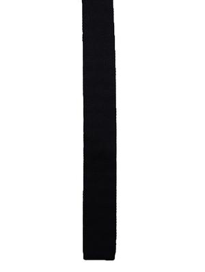 black polyester tie - 14665250 - Standard Image - 2