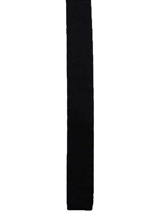 black polyester tie - 14665250 - Zoom Image - 2
