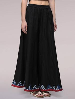 simply kitsch black modal palazzo - 14665345 - Standard Image - 2