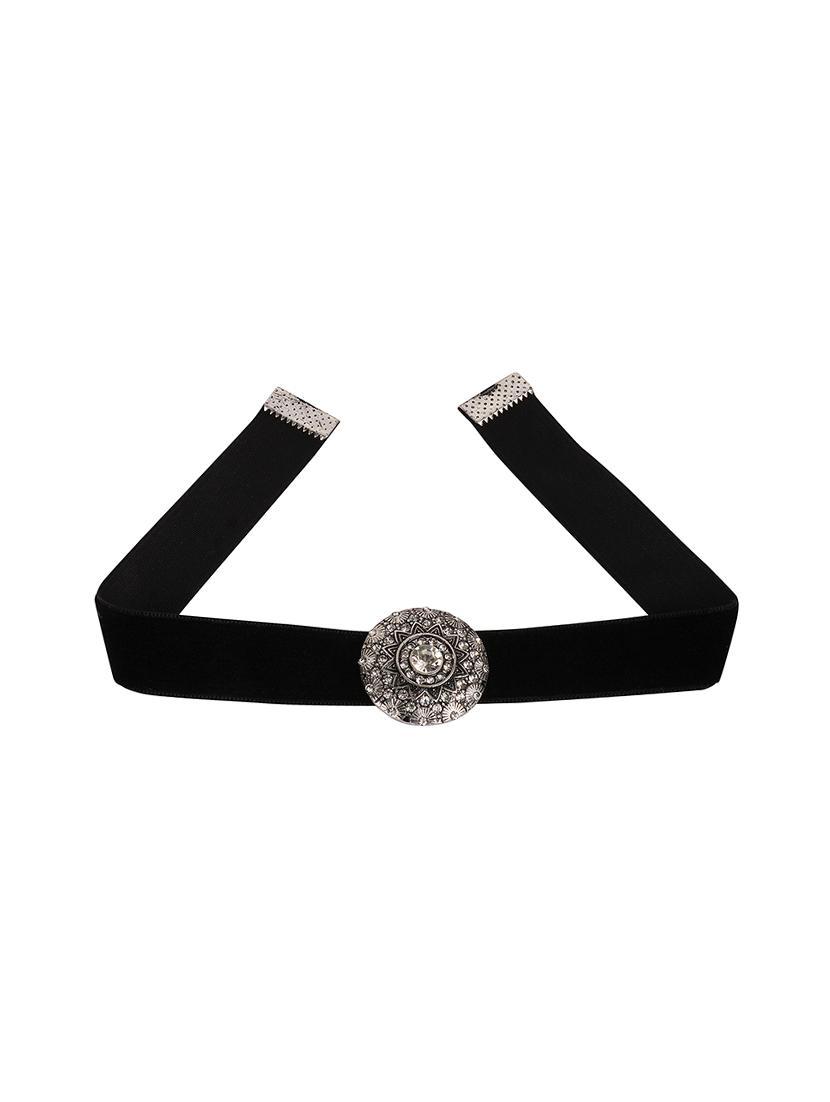 multi colored metal choker necklace - 14666074 - Zoom Image - 2