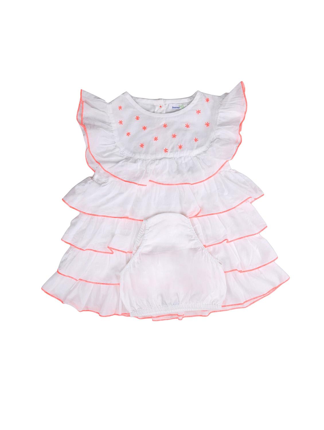 white cotton frock - 14666084 - Zoom Image - 2